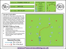 This is a fun lively warm up set out in 20x2