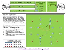 This is a fun lively warm up set out in 20x2